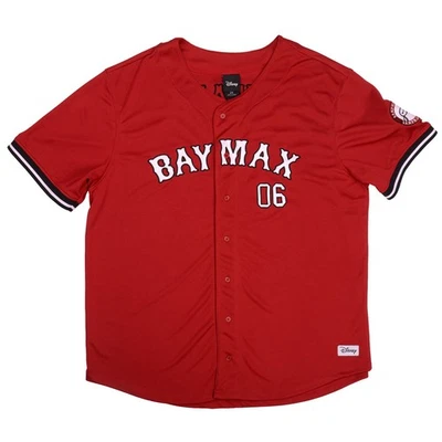 BoxLunch Disney Big Hero 6 Baymax Hamada Baseball Jersey Size 2X Exclusive - Image 1 of 4
