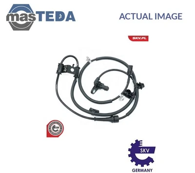 06SKV456 ABS WHEEL SPEED SENSOR FRONT LEFT SKV GERMANY NEW OE REPLACEMENT - Image 1 of 4