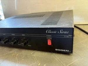 Bogen C-100 Classic Series PA Amplifier 100W - 4 Channels, 4 Inputs - Picture 1 of 10