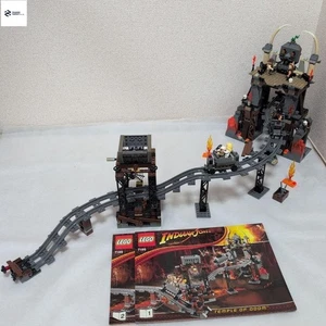 LEGO Indiana Jones The Temple of Doom 7199 In 2009 Used Retired W/Manual - Picture 1 of 17