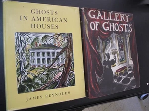 2 Vol James Reynolds Ghosts American Houses 1949 Lore Tales Haunted Houses - Imagen 1 de 16