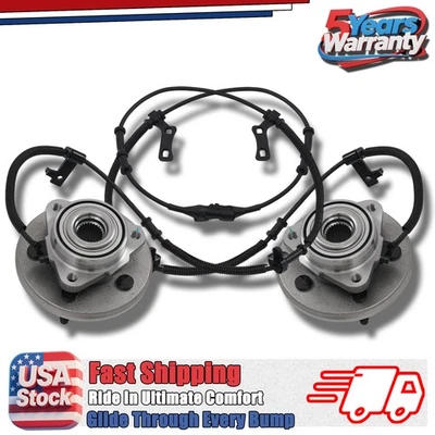 2Pcs Front Wheel Hub Bearing Assembly For 2006-2009 2010 Mercury Mountaineer Foto 1 de 4