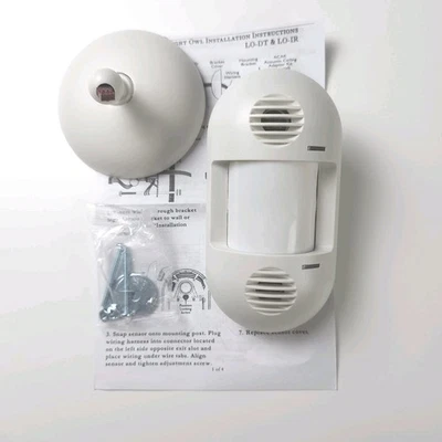 NEW Hubbell LODTRP LIGHTOWL Dual-Tech Occupancy Sensor 1600 sq ft 24 V DC White - Image 1 of 4