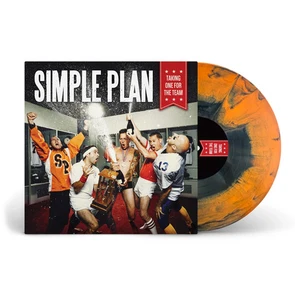 Simple Plan - Taking One For The Team - Orange Black Vinyl - LP - Picture 1 of 1