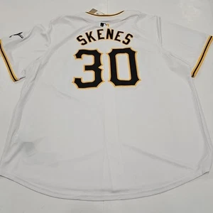 NWT Pittsburgh Pirates Paul Skenes Men's White Nike Jersey XXL New With Tags - Picture 1 of 12