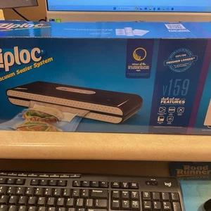 NUOVO sistema sigillante sottovuoto Ziploc salva alimenti mantiene fresco più a lungo nuovo con scatola - Foto 1 di 2