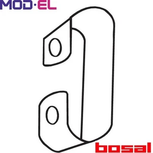 HOLDER EXHAUST SYSTEM 251-235 FOR VW GOLF/I/Cabriolet/II JETTA PASSAT/B3/B4 1.5L - Picture 1 of 8