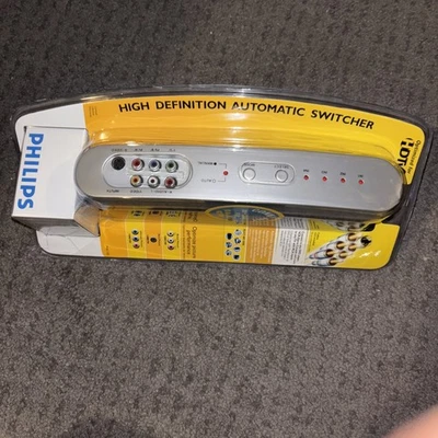 Interruptor de A/V componente automático de alta definición Philips 4 vías HD PH61150 Foto 1 de 4