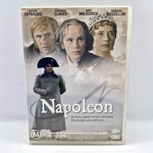Napoleon DVD Region 4 2002 Miniseries Historical Drama Biography John Malkovich - Picture 1 of 9