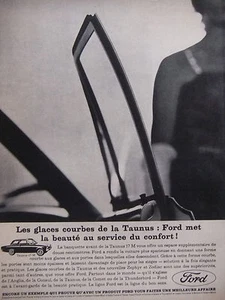 PUBLICITÉ DE PRESSE 1962 FORD TAUNUS 17 M - ADVERTISING - Bild 1 von 1