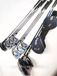Wilson Optimax High MOI Iron 5,6,7,8,9, and P Wood Hybrid 4 Optimax 10.5*/ FW RH - Picture 1 of 14