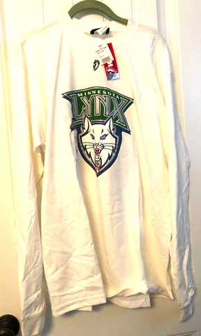 WNBA Minnesota Lynx Long Sleeve Tee NEW with Tags  Men's Large - Circa 2007 Cover