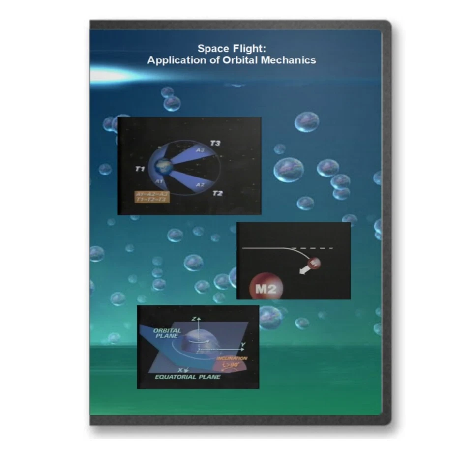 Space Flight - Orbital Mechanics Tutorial DVD Kepler's and Newton's Laws - C157 - Imagem 1 de 1