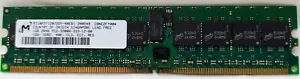 Micron MT16HTF12864AY-667F1 1GB DDR2 PC2-5300 Non-ECC Unbuffered Memory Module - Picture 1 of 1