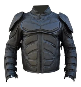 Batman The Dark Knight Rises Motorrad Kunstlederjacke/Batman v Bane Jacke - Bild 1 von 4