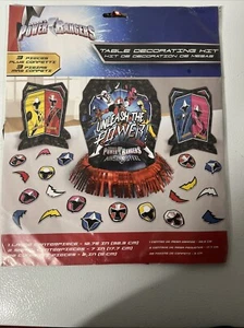 POWER RANGER NINJA STEEL Table Decorating Kit 23 Piece Centerpiece Party Supply - Picture 1 of 2