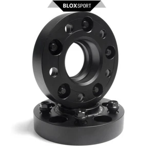 Espaciadores de rueda de aluminio forjado negro 5x120 (2) 30 mm para BMW 328Xi Sport Wagon E90 - Imagen 1 de 12