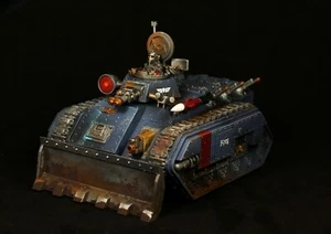 Death Korps of Krieg Chimera + Tank Commander painted conversion Warhammer 40k - Picture 1 of 3