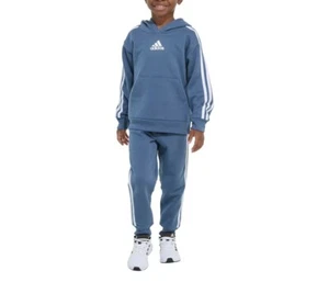adidas Kids' 2-piece Set Fleece Hoodie & Pant  2T, 5, 7 - Picture 1 of 21