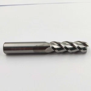 Herramienta cortadora de brocas de fresado de brocas de fresado de extremo de carburo de aluminio AL-HRC55° 14 mm φ14 × 100 × 3F - Imagen 1 de 6