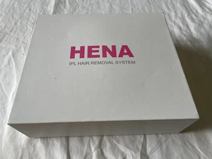 Hena IPL Permanent Hair Removal System w/ Charger 400,000 Pulses Mint Condition - Picture 1 of 10