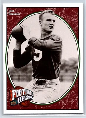 2008 Upper Deck Heroes Paul Hornung Football Heroes Green Bay Packers #223 - Image 1 of 2