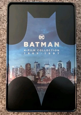 Batman 4K UltraHD 4-Film SteelBook Collection UHD Blu-Ray 1989-1997 Small Dents - Image 1 of 4
