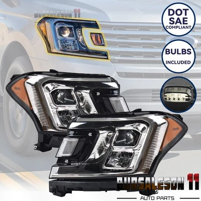 Conjunto de faros para Ford Expedition 2018 2019 2020 lado izquierdo+derecho Foto 1 de 4