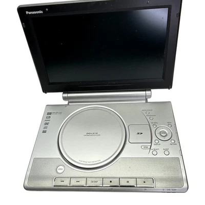 Panasonic Model DVD-LX110 Portable DVD CD Player LCD Display - Image 1 of 4