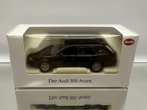 SCHABAK 1052 1055 AUDI 100 VARIANT -BLACK 1:43- GOOD IN DEALER BOX - Picture 1 of 12