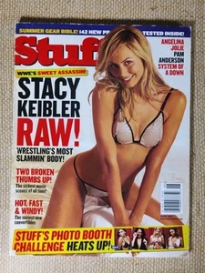Stuff Magazine 06/2005 Stacy Keibler WWE Diva Angelina Jolie Pam Anderson - Picture 1 of 5