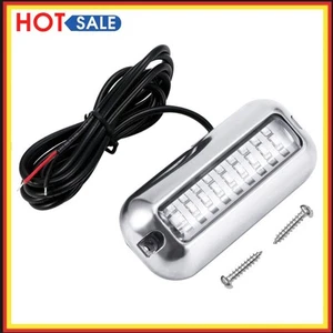Lámpara de vela de acero inoxidable con luz subacuática 27 LED 10-30V accesorios para barco - Imagen 1 de 19