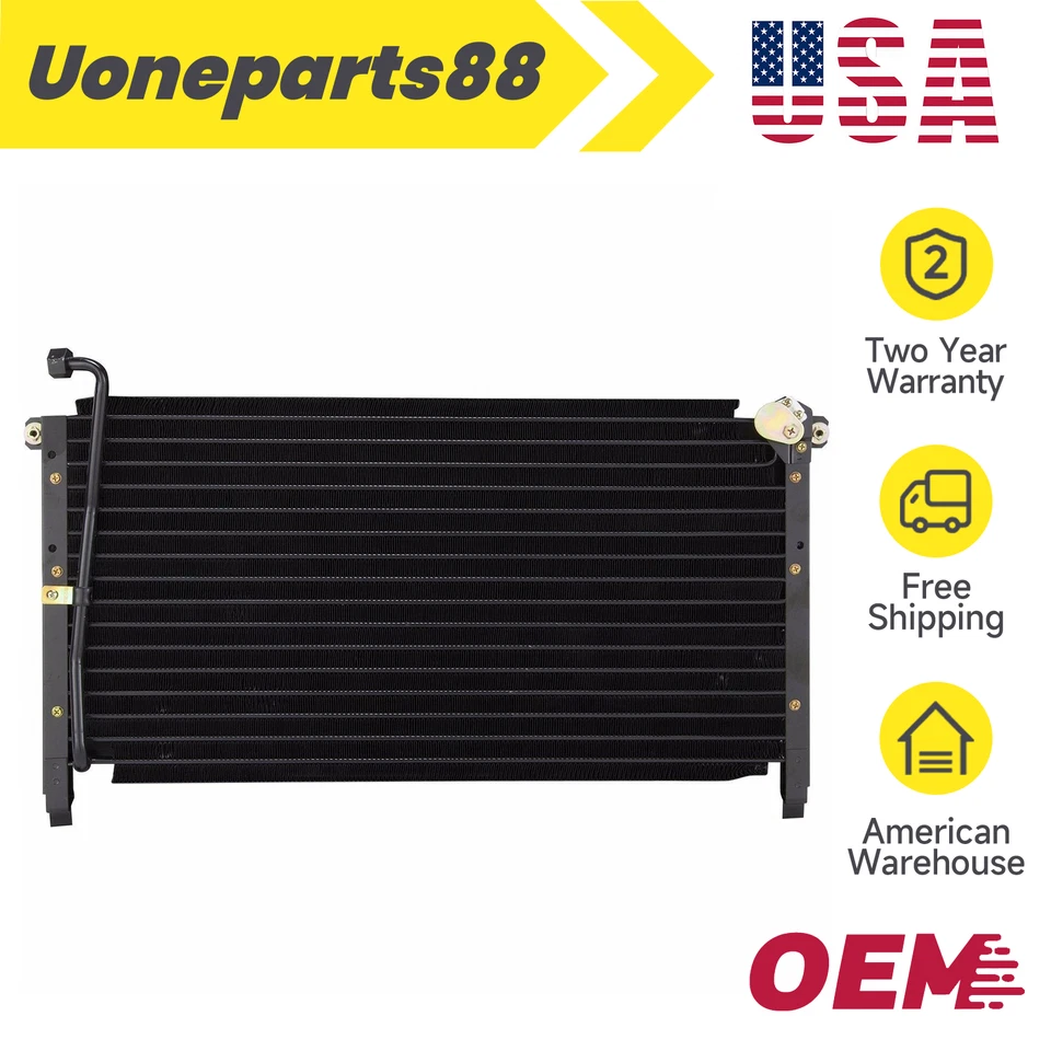 A/C Condenser for 93-95 Nissan Pathfinder 93-94 D21 Pickup 2.4L 3.0L 921008B000 - Image 1 of 4