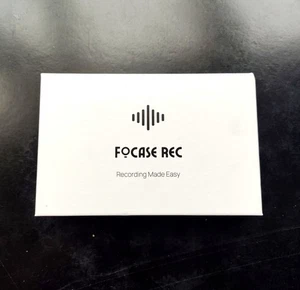 FoCase Rec Digital Voice Recorder 64GB with Voice-to-Text Transcription App - Picture 1 of 2
