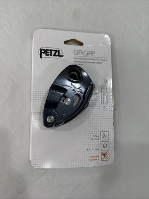 Dispositivo de Aseguramiento Petzl GriGri con Cámara Asistida Bloqueo Gris - Nuevo con Caja Abierta Foto 1 de 4