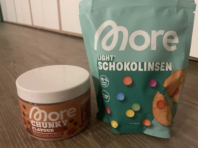 More Nutrition Chunky Flavour Chocolate Caramel Cereal Light Schokolinsen MHD - Bild 1 von 3