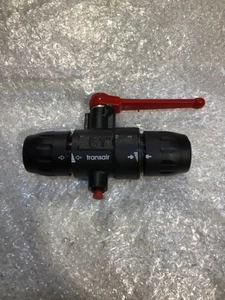 PARKER 4089 25 00 TRANSAIR VENTED BALL VALVE 7/8" ID. NEW NO BOX - Picture 1 of 5