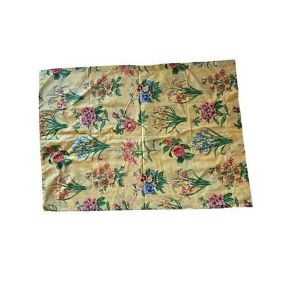 Funda de almohada American Home Ensembles de colección tela floral amarilla casa estándar Foto 1 de 4