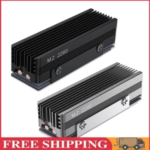 Heat Sink Radiator with Thermal Silicone Pad SSD Cooling for M.2 NVMe 2280 SSD - Afbeelding 1 van 13
