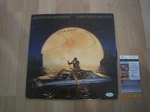 LP autografiado Jackson Browne Abogados enamorados JSA # J10449 - Imagen 1 de 1