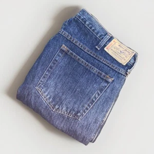 Pantalones de mezclilla Red Head para hombre 38 x 30 bolsillos de lavado medio calce clásico 100 % algodón - Imagen 1 de 10