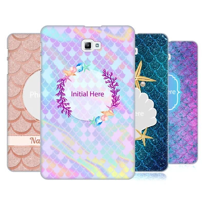 CUSTOM CUSTOMISED PERSONALISED MERMAID SCALES BACK CASE FOR SAMSUNG TABLETS 1 - Image 1 of 4