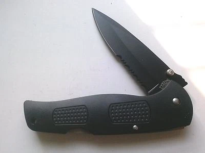 Cuchillo-Delta Ranger OI-por Frost Cutlery-Hoja de 3 1/2 pulgadas-Bloqueo trasero Foto 1 de 4