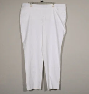 NWT Chico So Slimming Brigitte Slim Leg - English Cream - Size 20R - Picture 1 of 5