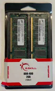 2 - 1GB RAM Memory Micron PC3200 DDR Dual Channel Memory Module - Picture 1 of 2