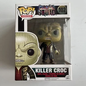 Funko Pop! Vinyl (Heroes) #102 Killer Croc VAULTED MIB 2016 102 - Picture 1 of 6