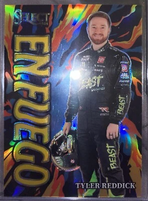 Tyler Reddick 2024 Select Racing En Fuego GOLD FLASH PRIZM #03/10 NASCAR #20 - Image 1 of 4