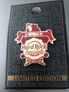 Republic FC Hard Rock Hotel Casino Sacramento Collectible Pin NEW - Picture 1 of 1
