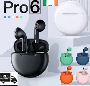 Kabellose Bluetooth Kopfhörer Ohrhörer Ohrhörer für iPhone Samsung Android PC - Bild 1 von 7
