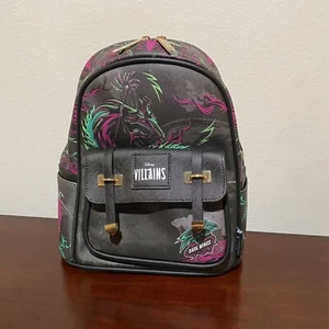 Disney Villains Maleficent Wondapop 11 Inch Vegan Leather Mini Backpack - Picture 1 of 6